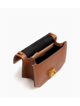 Le Tanneur TROS1200 - CUIR DE VACHETTE - TA petit sac bandoulière en cuir lisse rose Sac business