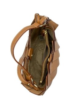 boldrini 07371 - CUIR DE VACHETTE - NATUR sac seau en lame de cuir boldrini Sacs à mains