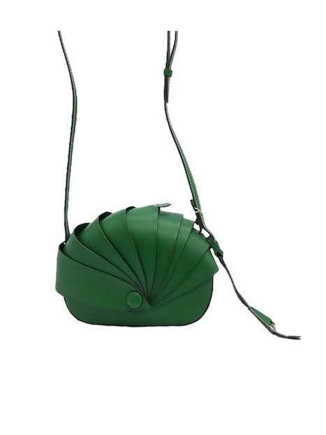 boldrini 07327 - CUIR DE VACHETTE - AVOCA petit sac porté travers ouverture lame de cuir Sac business