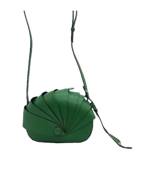 boldrini 07327 - CUIR DE VACHETTE - AVOCA petit sac porté travers ouverture lame de cuir Sac business