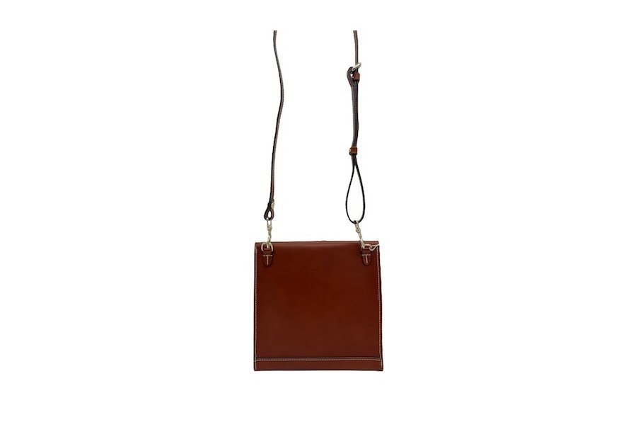 boldrini 07500 - CUIR DE VACHETTE - GOLDE petite pochette porté travers Sac business