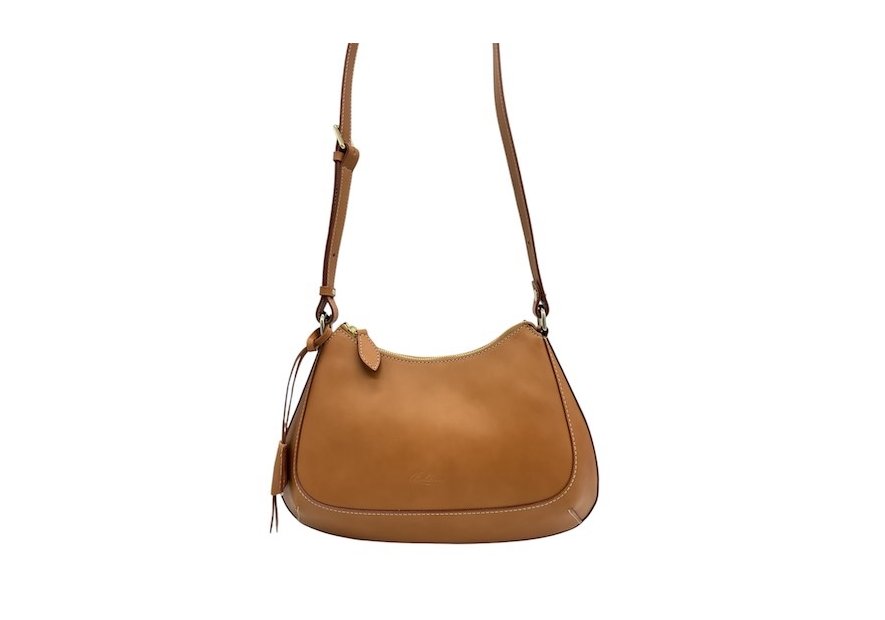 boldrini 07464 - CUIR DE VACHETTE - NATUR sac à mains porté travers Sacs à mains