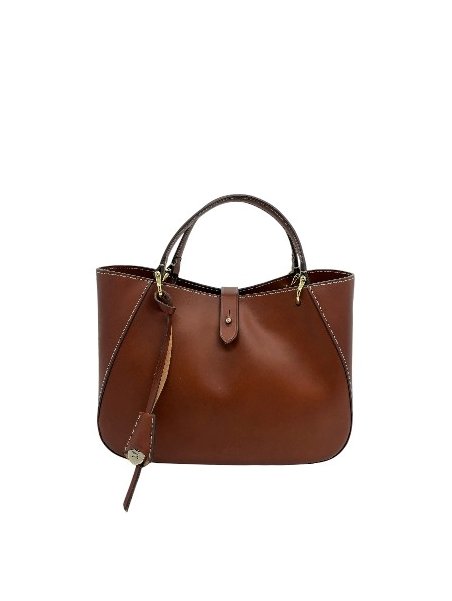 boldrini 06850 - CUIR DE VACHETTE - GOLDE petit cabas en cuir Sacs à mains