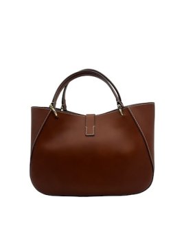 boldrini 06850 - CUIR DE VACHETTE - GOLDE petit cabas en cuir Sacs à mains