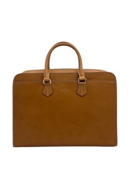 boldrini 06623 - CUIR DE VACHETTE - NATUR porte document en cuir 15" Porte-documents