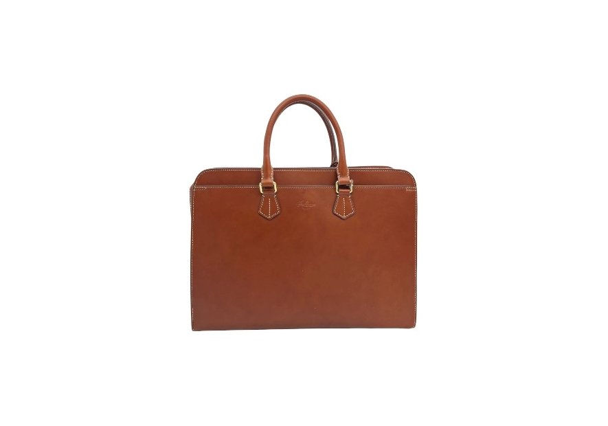 boldrini 06623 - CUIR DE VACHETTE - GOLDE porte document en cuir 15" Porte-documents