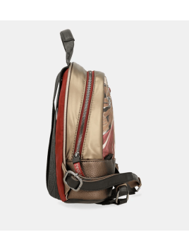 Anekke 39775-185 - POLYURÉTHANE - DORÉ sac à dos de ville Sac business