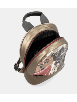 Anekke 39775-185 - POLYURÉTHANE - DORÉ sac à dos de ville Sac business