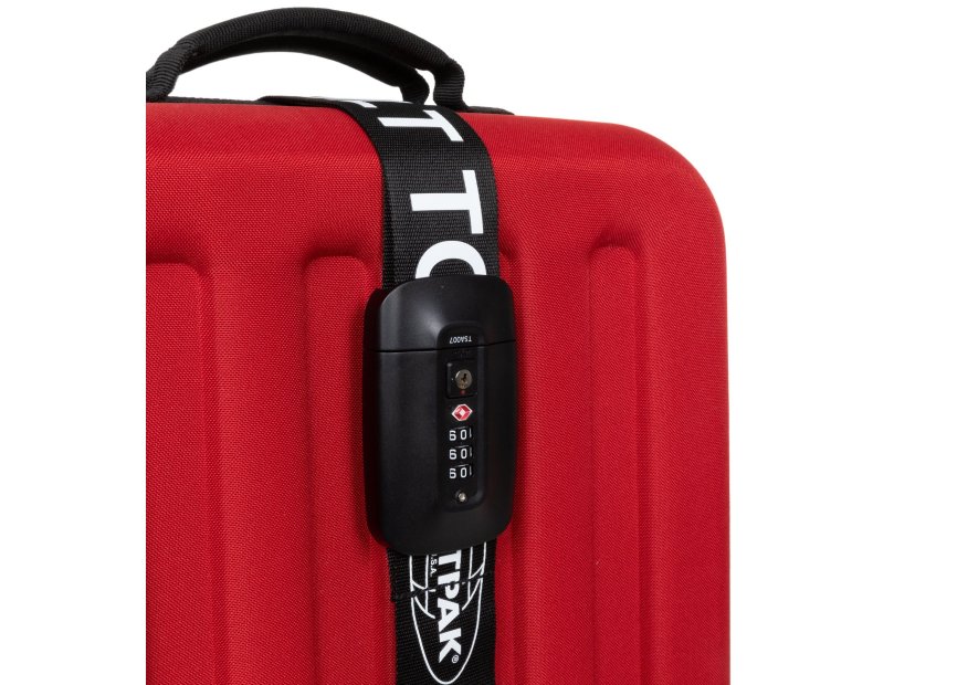 Eastpak K0A5BGA - POLYESTER - NOIR sangle de valise avec cadenas tsa Accessoires de voyage