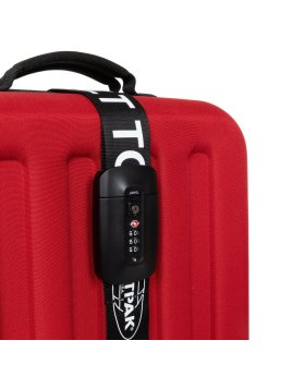 Eastpak K0A5BGA - POLYESTER - NOIR sangle de valise avec cadenas tsa Accessoires de voyage