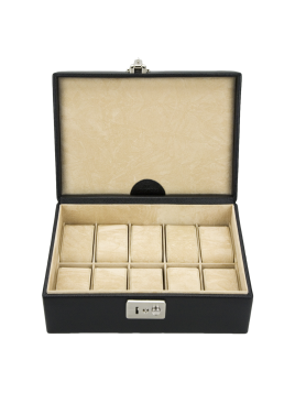 Steinmann 3859 - POLYURÉTHANE - NOIR coffret montres