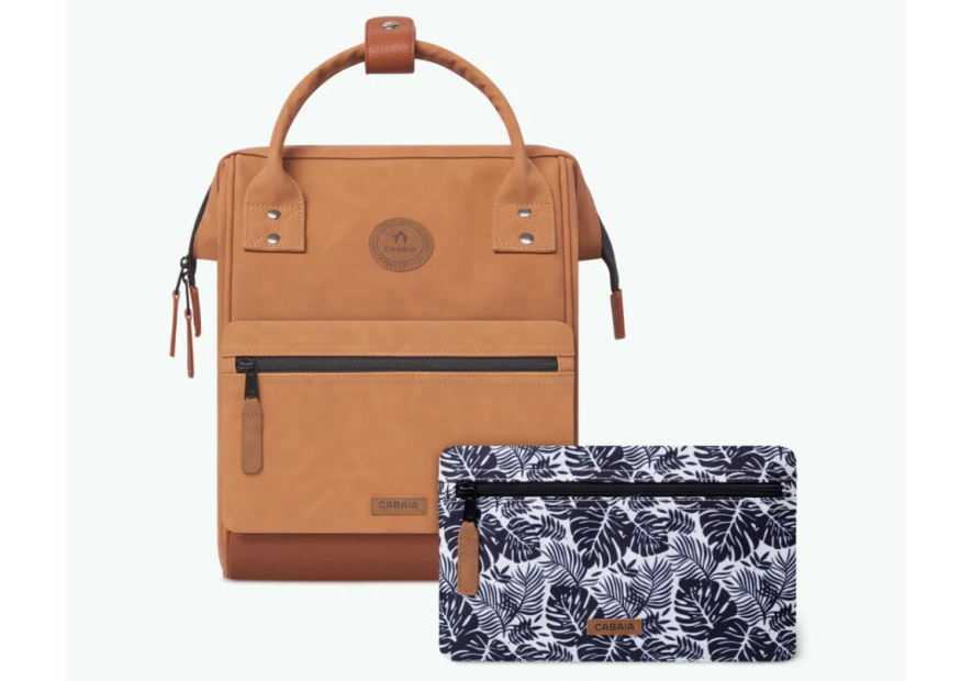 Cabaïa BAGS SMALL - POLYURÉTHANE - MOSC sac à dos adventurer small Maroquinerie