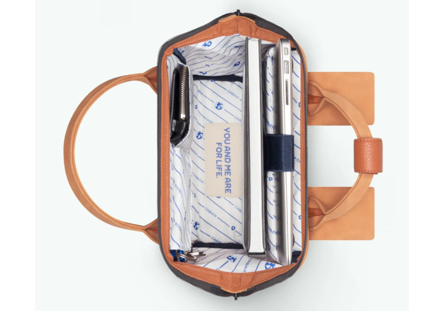 Cabaïa BAGS SMALL - POLYURÉTHANE - MOSC sac à dos adventurer small Maroquinerie