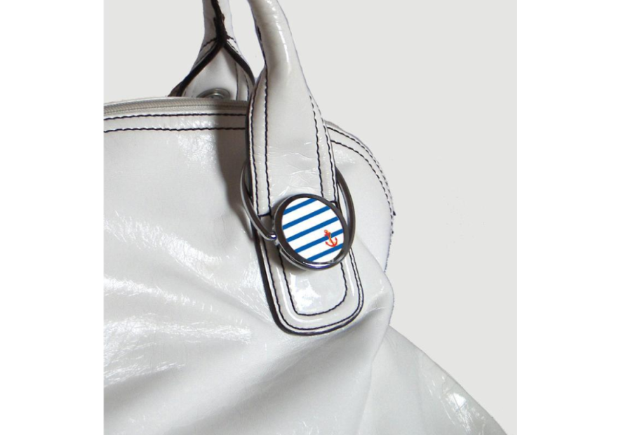 miss ka CSPCK - MÉTAL - PLIABLE MARIN -  miss kha-accroche sac-métal fantaisie Accessoires