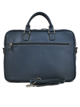 Katana 69357 - CUIR DE VACHETTE - MARIN 69357 Porte-documents