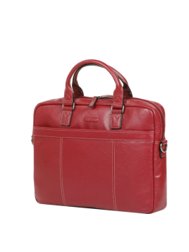 Katana 69357 - CUIR DE VACHETTE - ROUGE 69357 Porte-documents