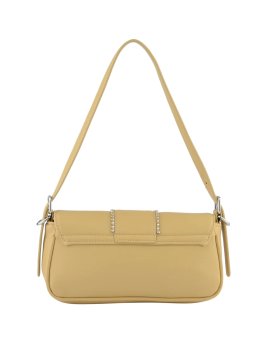 MIA &  JOY MJ2058 - POLYURÉTHANE - BEIGE sac porté épaule à rabat Sac business