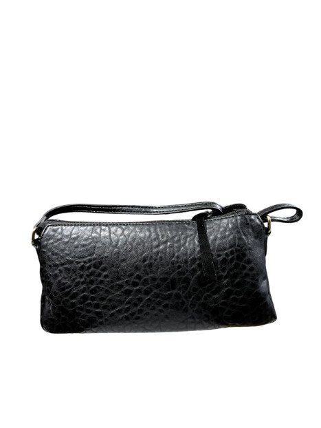 MIA &  JOY MJ2152 - CUIR/ TEP - NOIR petit porté travers Sac business