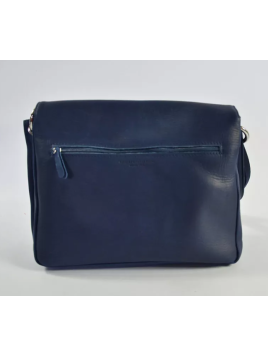 Les Ateliers Foures E551 - CUIR DE VACHETTE - NUIT les ateliers fourès-écrin-sac rabat m Sac business