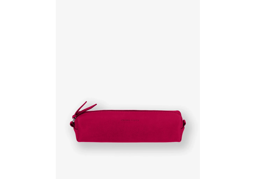 Les Ateliers Foures B32 - CUIR DE VACHETTE - HIBISCU fourès-baroudeuse-trousse cartable Scolaire
