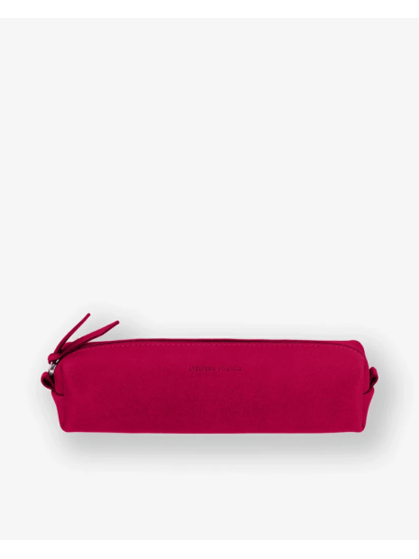 Les Ateliers Foures B32 - CUIR DE VACHETTE - HIBISCU fourès-baroudeuse-trousse trousses