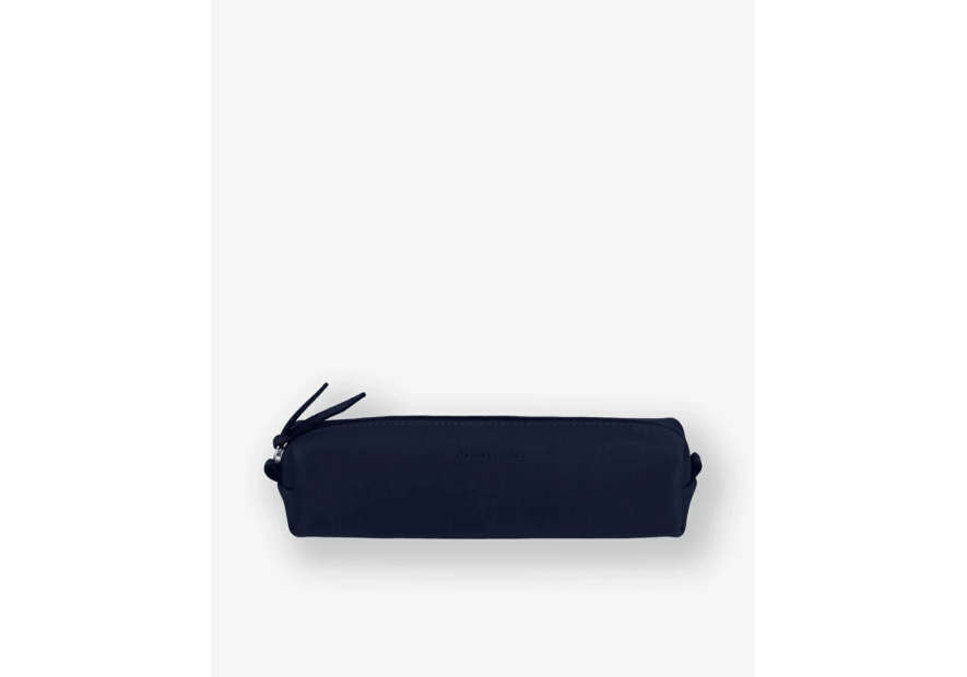 Les Ateliers Foures B32 - CUIR DE VACHETTE - NUIT fourès-baroudeuse-trousse cartable Scolaire