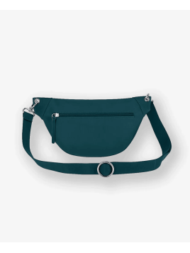 Les Ateliers Foures B125 - CUIR DE VACHETTE - PAON sac banane atalante medium banane