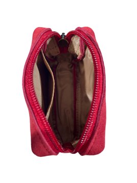 Francinel MJ2160 - CUIR/ TEP - ROUGE porte monnaie zip betsy Porte-monnaie