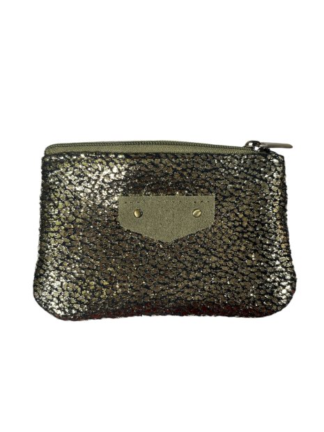 MIA &  JOY MJ2161 - CUIR/ TEP - KAKI porte monnaie simple zip betsy porte-monnaie-femme
