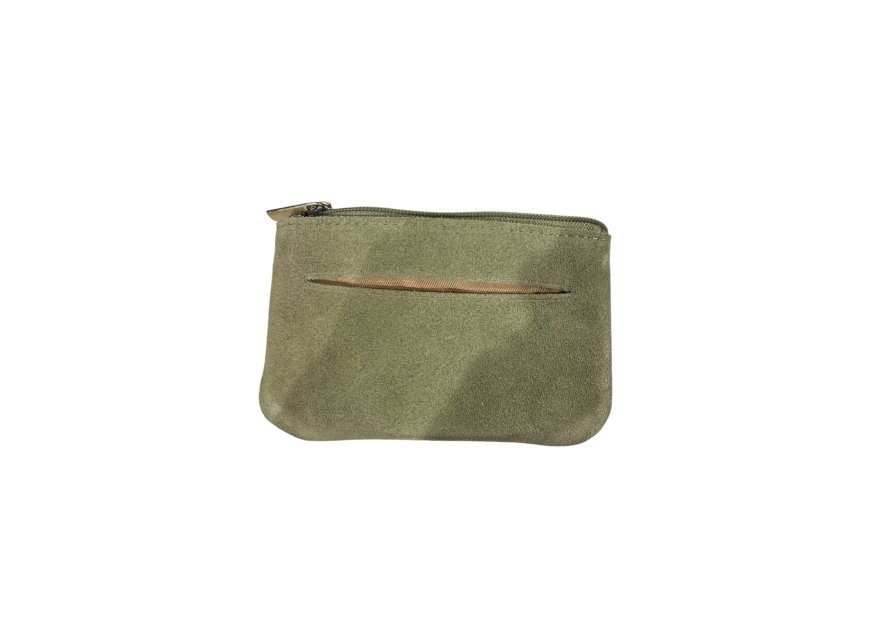 MIA &  JOY MJ2161 - CUIR/ TEP - KAKI porte monnaie simple zip betsy Porte-monnaie