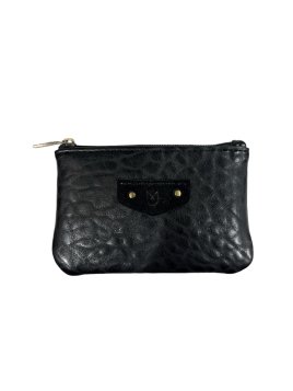 MIA &  JOY MJ2161 - CUIR/ TEP - NOIR porte monnaie simple zip betsy Porte-monnaie
