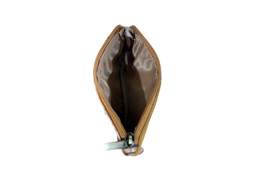 MIA &  JOY MJ2161 - CUIR/ TEP - OR porte monnaie simple zip betsy Porte-monnaie