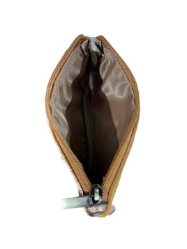 MIA &  JOY MJ2161 - CUIR/ TEP - OR porte monnaie simple zip betsy Porte-monnaie