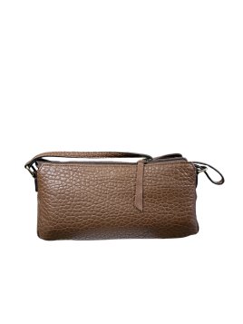 MIA &  JOY MJ2152 - CUIR/ TEP - MARRON petit porté travers Sac business