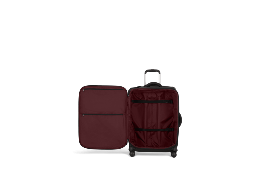 lipault 143166 - POLYURÉTHANE - NOIR valise lost in berlin taille moyenne Valises