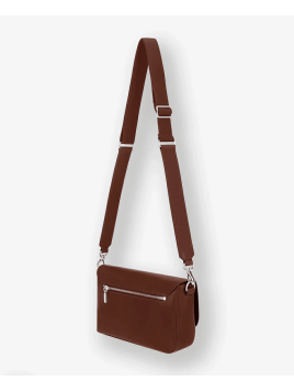 Les Ateliers Foures H200 - CUIR DE VACHETTE - FAUVE sac à rabat calista Sac business