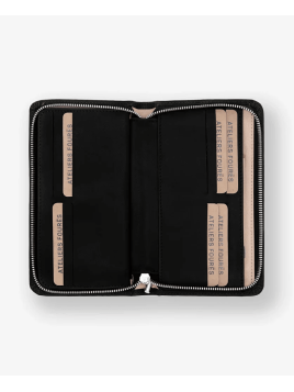 Les Ateliers Foures H68 grand porte monnaie zippé perséphone Porte-monnaie Femme