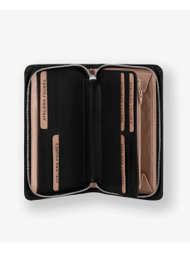 Les Ateliers Foures H68 grand porte monnaie zippé perséphone Porte-monnaie Femme