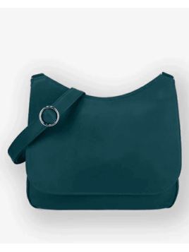 Les Ateliers Foures B359 - CUIR DE VACHETTE - PAON les ateliers fourès - la baroudeuse-maxi gibecière Sac business