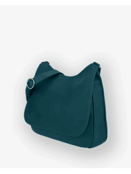 Les Ateliers Foures B359 - CUIR DE VACHETTE - PAON les ateliers fourès - la baroudeuse-maxi gibecière Sac business