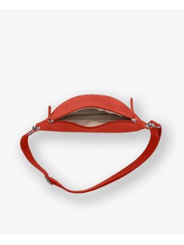 Les Ateliers Foures B125 - CUIR DE VACHETTE - ORANGE sac banane atalante medium banane