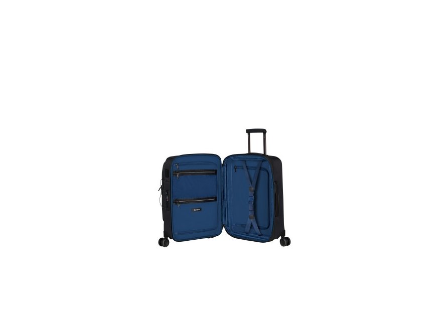 Samsonite 149843 - NYLON/CUIR - NOIR valise cabine splendix 55cm Bagages cabine