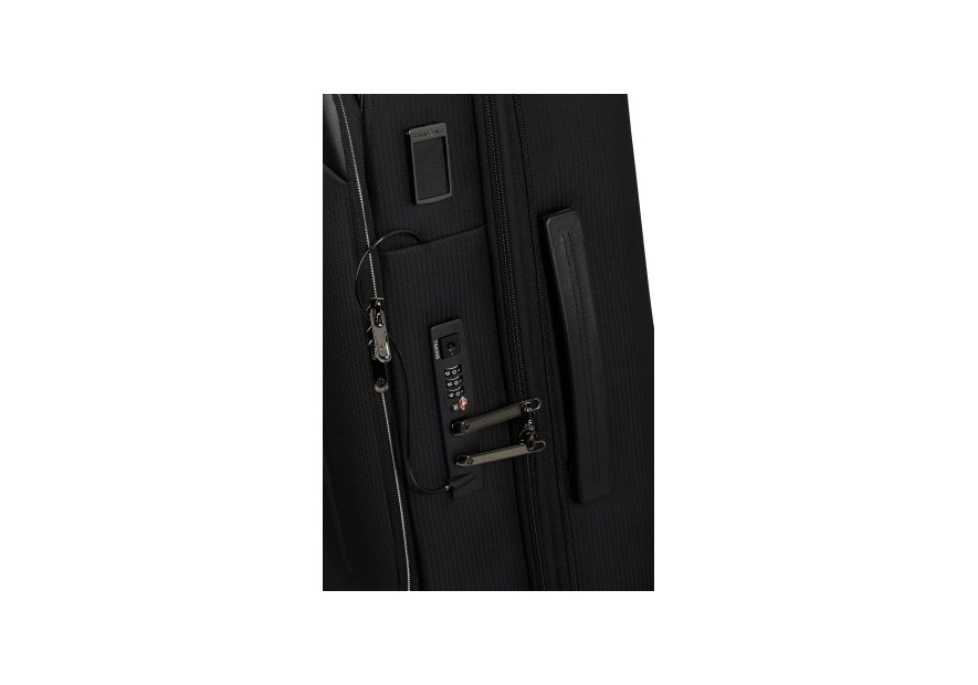 Samsonite 149843 - NYLON/CUIR - NOIR valise cabine splendix 55cm Bagages cabine