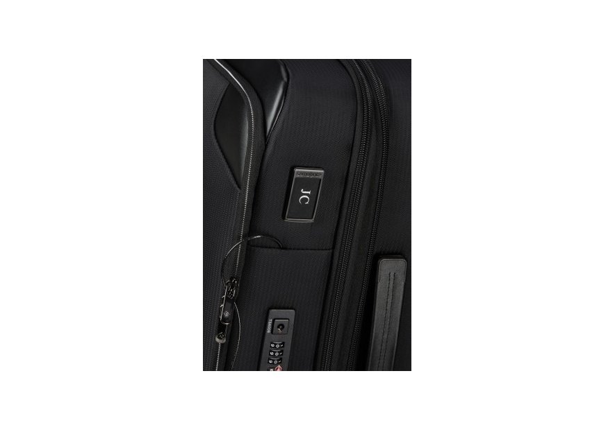 Samsonite 149843 - NYLON/CUIR - NOIR valise cabine splendix 55cm Bagages cabine