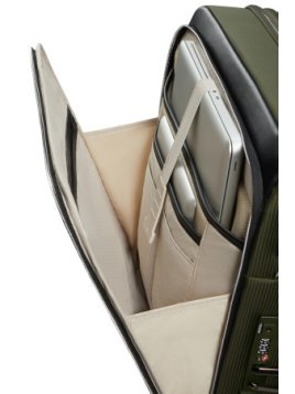 Samsonite 149843 - NYLON/CUIR - VERT FORET valise cabine splendix 55cm Bagages cabine