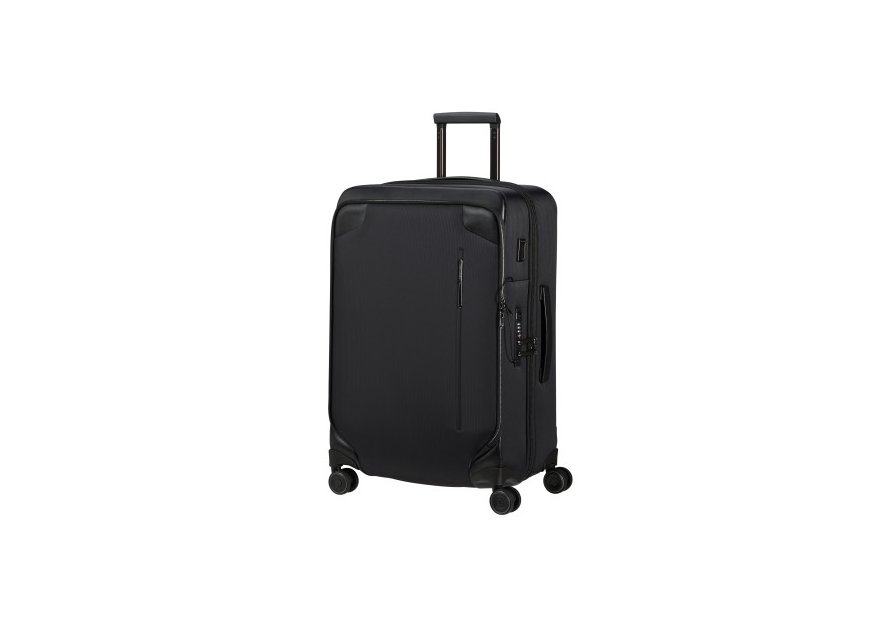 Samsonite 149844 - NYLON/CUIR - NOIR valise 67cm splendix Valises