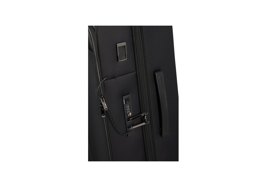 Samsonite 149844 - NYLON/CUIR - NOIR valise 67cm splendix Valises