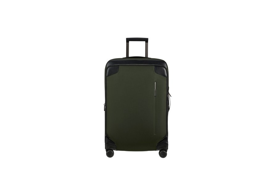 Samsonite 149844 - NYLON/CUIR - VERT FÔRET valise 67cm splendix Valises