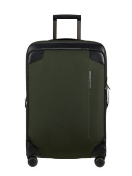 Samsonite 149844 - NYLON/CUIR - VERT FÔRET valise 67cm splendix Valises