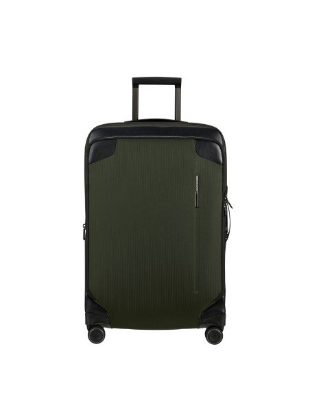 Samsonite 149844 - NYLON/CUIR - VERT FÔRET valise 67cm splendix Valises